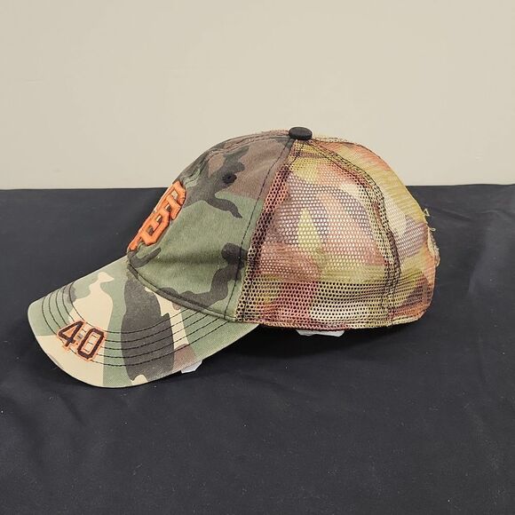 San Francisco Giants Madison Bumgarner #40 Limited Edition Camo Mesh Hat - Picture 2 of 9